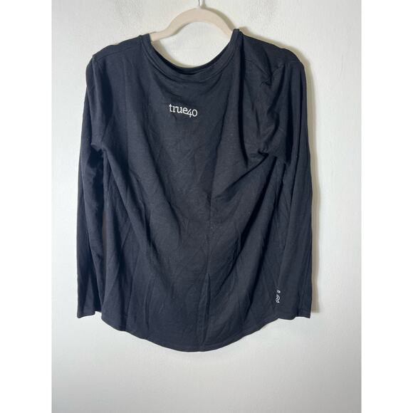 DYI Black Long Sleeve Girl Power Shirt Sz M - Picture 2 of 4